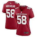 Zennovawear Women's Arizona Cardinals Tyreek Maddox-Williams Cardinal Game Jersey