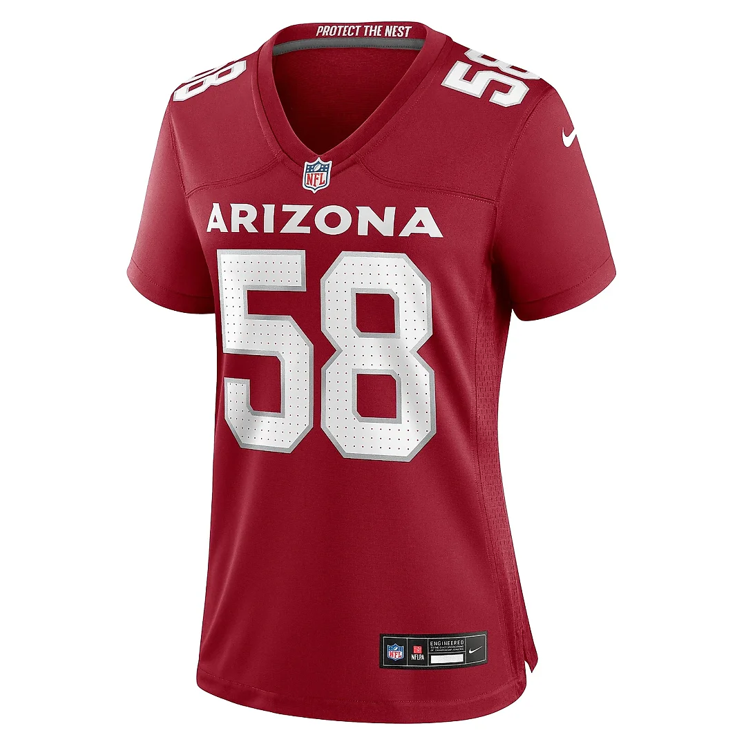 Zennovawear Women's Arizona Cardinals Tyreek Maddox-Williams Cardinal Game Jersey