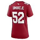 Zennovawear Women's Arizona Cardinals Victor Dimukeje Cardinal Game Jersey