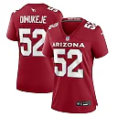 Zennovawear Women's Arizona Cardinals Victor Dimukeje Cardinal Game Jersey