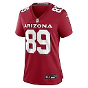 Zennovawear Women's Arizona Cardinals Xavier Weaver Cardinal Game Jersey