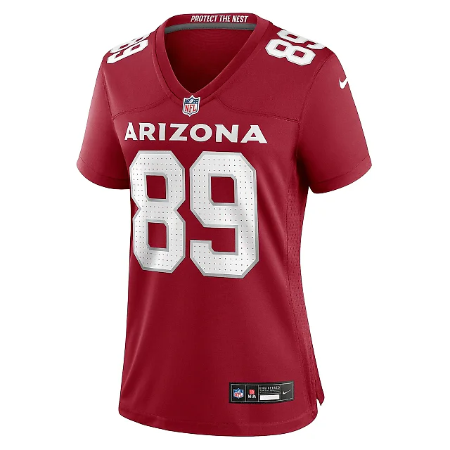 Zennovawear Women's Arizona Cardinals Xavier Weaver Cardinal Game Jersey