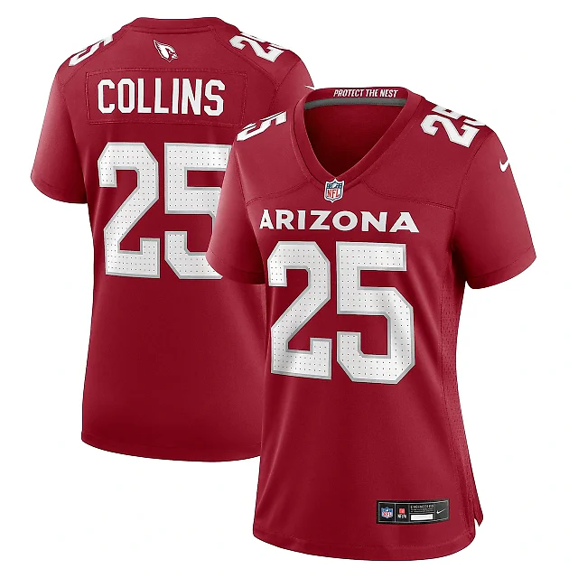Zennovawear Women's Arizona Cardinals Zaven Collins Cardinal Player Jersey