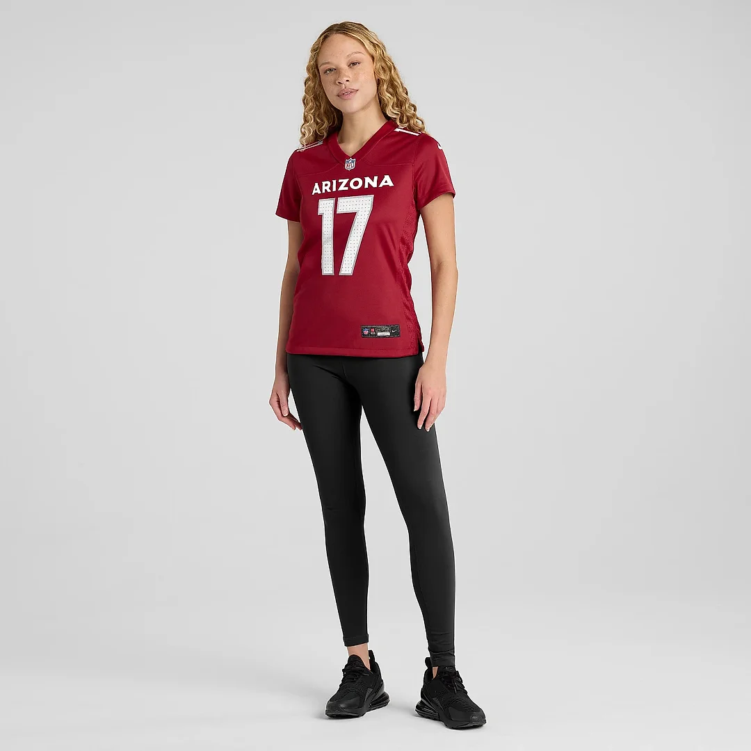 Zennovawear Women's Arizona Cardinals Zay Jones Cardinal Game Jersey