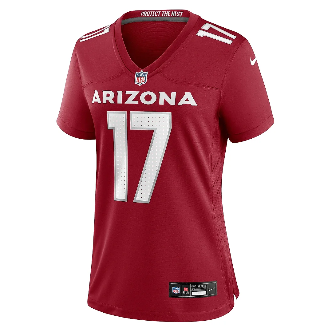 Zennovawear Women's Arizona Cardinals Zay Jones Cardinal Game Jersey