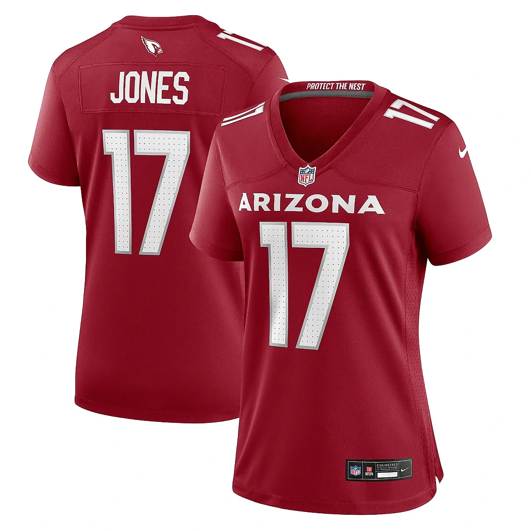 Zennovawear Women's Arizona Cardinals Zay Jones Cardinal Game Jersey