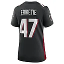 Zennovawear Women's Arnold Ebiketie Atlanta Falcons Black Game Player Jersey