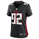 Zennovawear Women's Atlanta Falcons Adetokunbo Ogundeji Black Game Jersey