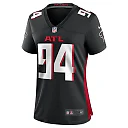 Zennovawear Women's Atlanta Falcons Albert Huggins Black Team Game Jersey