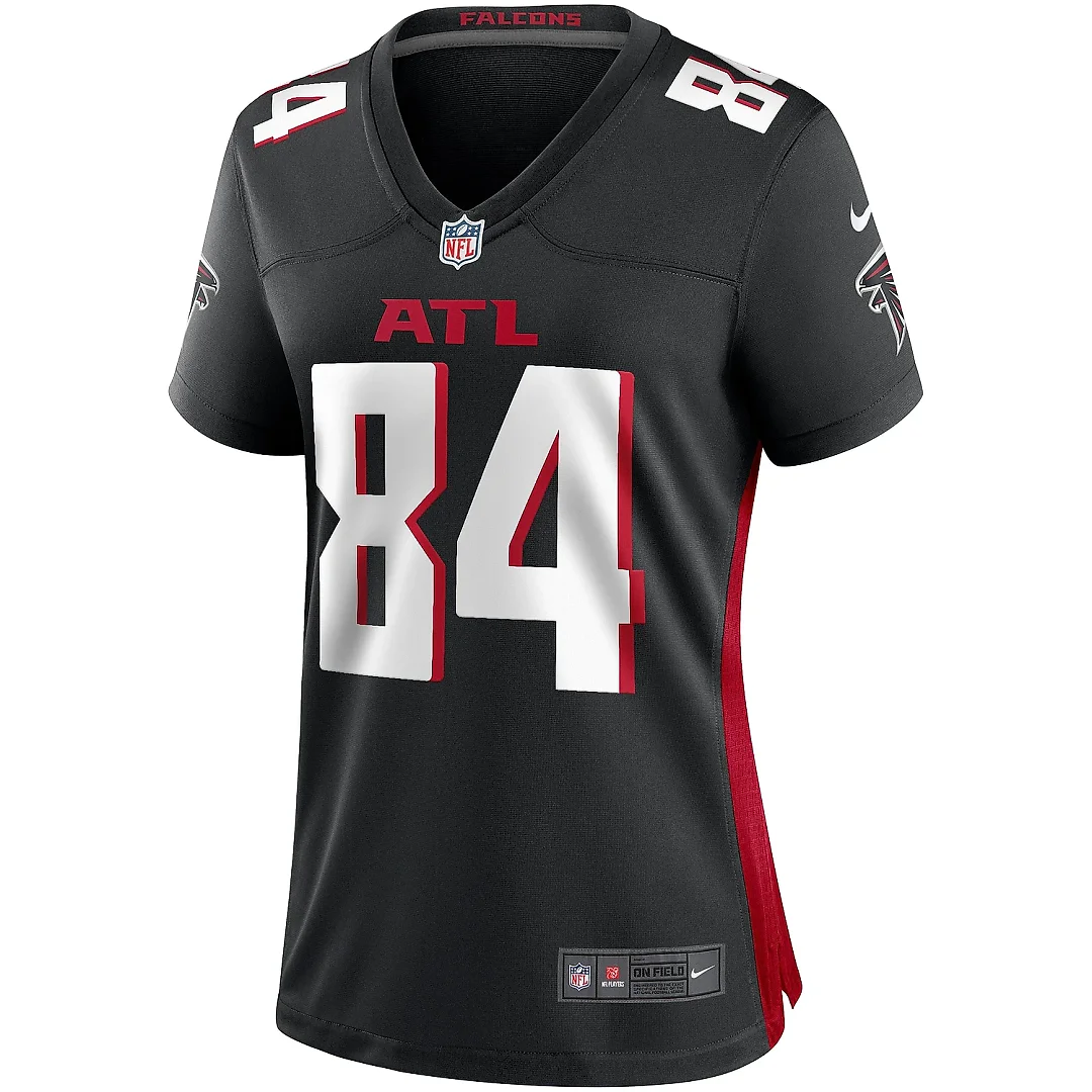 Zennovawear Women's Atlanta Falcons Alfred Jenkins Black Game Retired Player Jersey