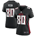 Zennovawear Women's Atlanta Falcons Andre Rison Black Game Retired Player Jersey