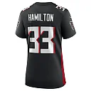 Zennovawear Women's Atlanta Falcons Antonio Hamilton Black Game Jersey