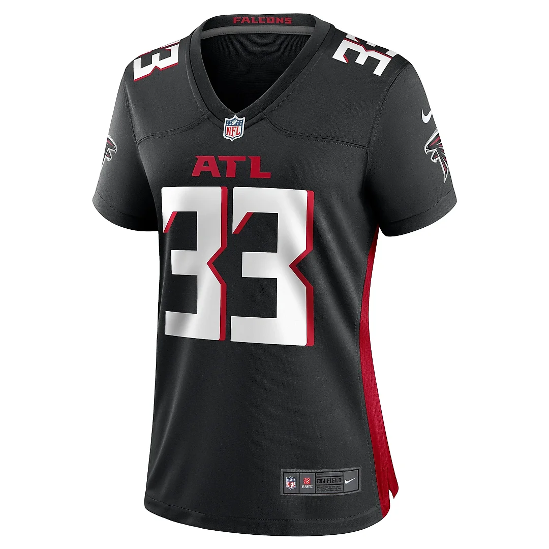 Zennovawear Women's Atlanta Falcons Antonio Hamilton Black Game Jersey
