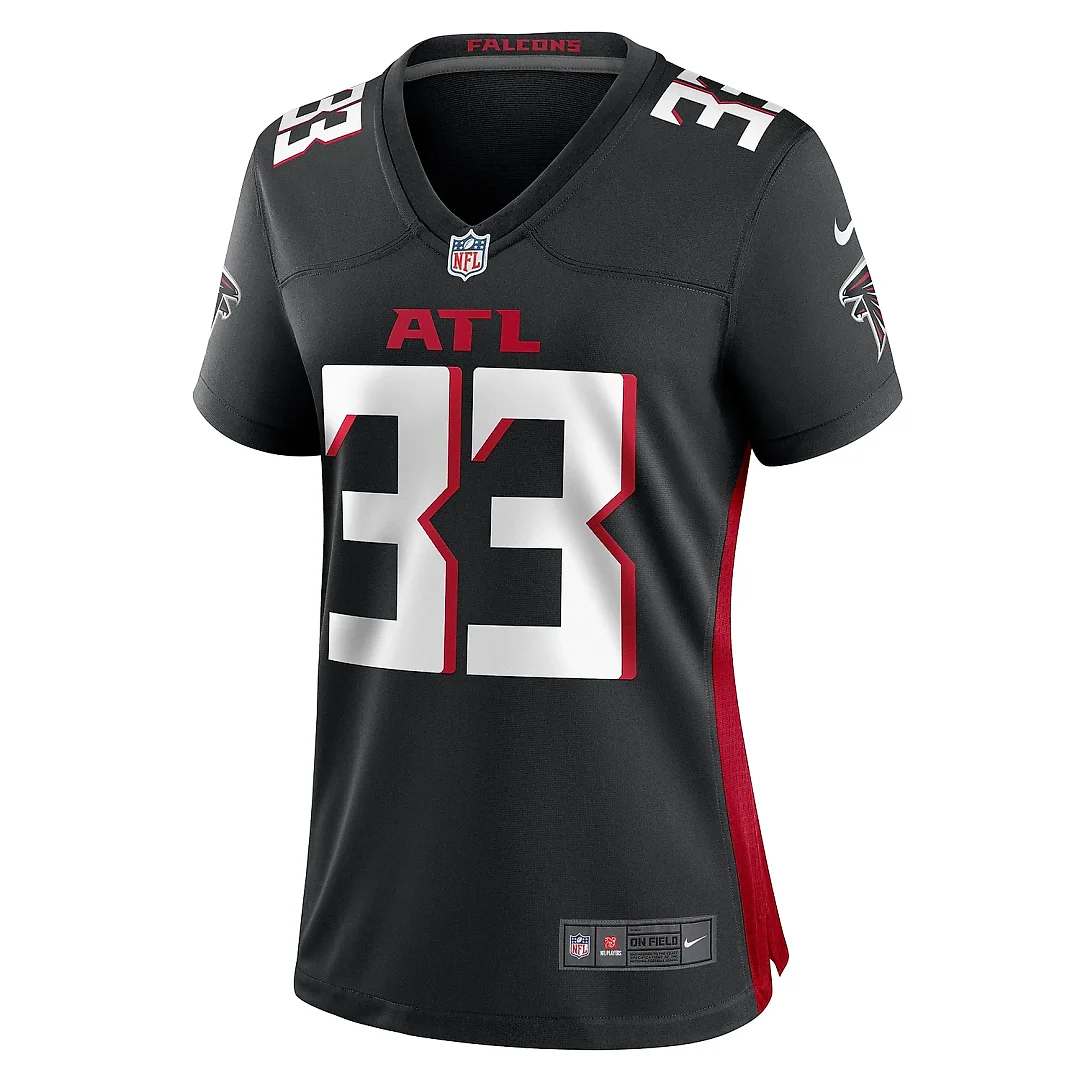 Zennovawear Women's Atlanta Falcons Antonio Hamilton Sr. Black Game Jersey