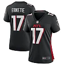 Zennovawear Women's Atlanta Falcons Arnold Ebiketie Black Team Game Jersey