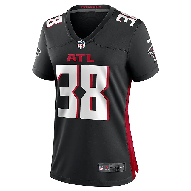 Zennovawear Women's Atlanta Falcons Arnold Tarpley III Black Game Jersey