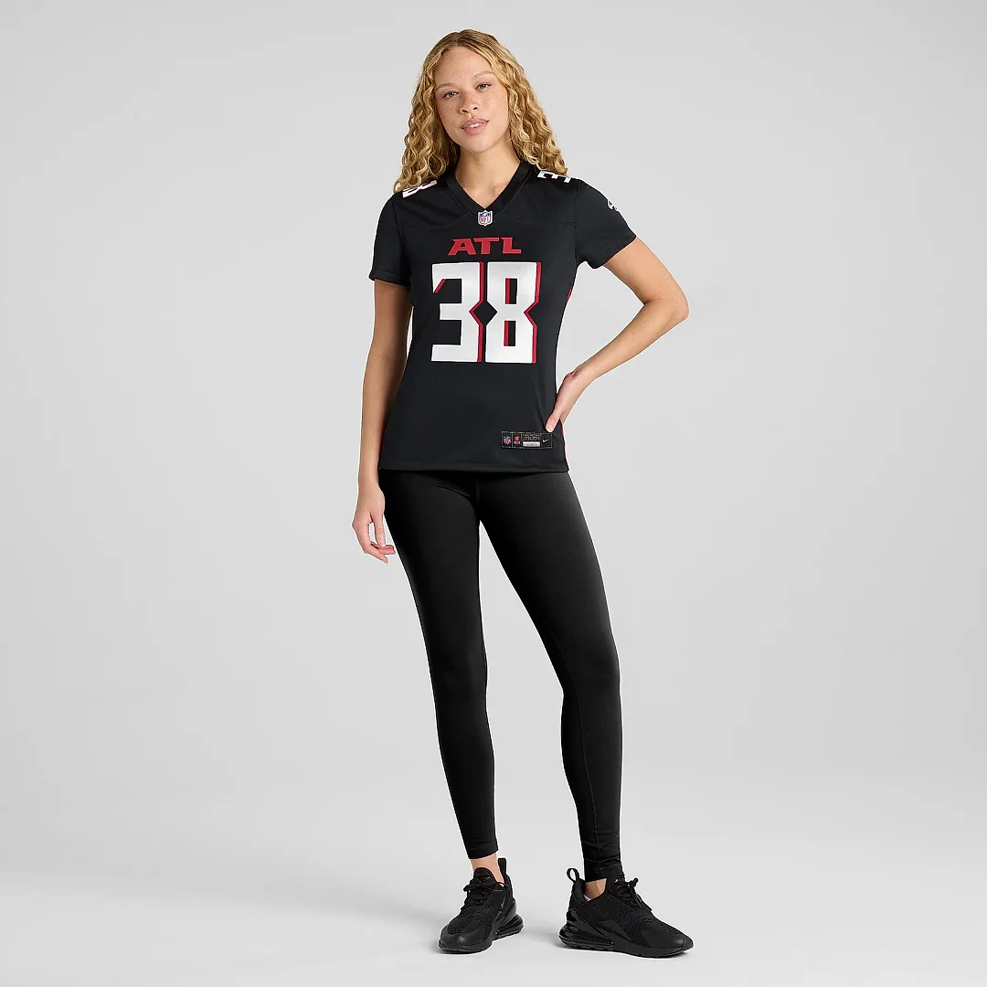 Zennovawear Women's Atlanta Falcons Arnold Tarpley III Black Game Jersey