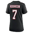 Zennovawear Women's Atlanta Falcons Bijan Robinson Black Alternate Game Jersey