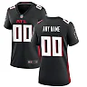Zennovawear Women's Atlanta Falcons Black Custom Game Jersey
