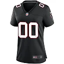 Zennovawear Women's Atlanta Falcons Black Throwback Custom Game Jersey