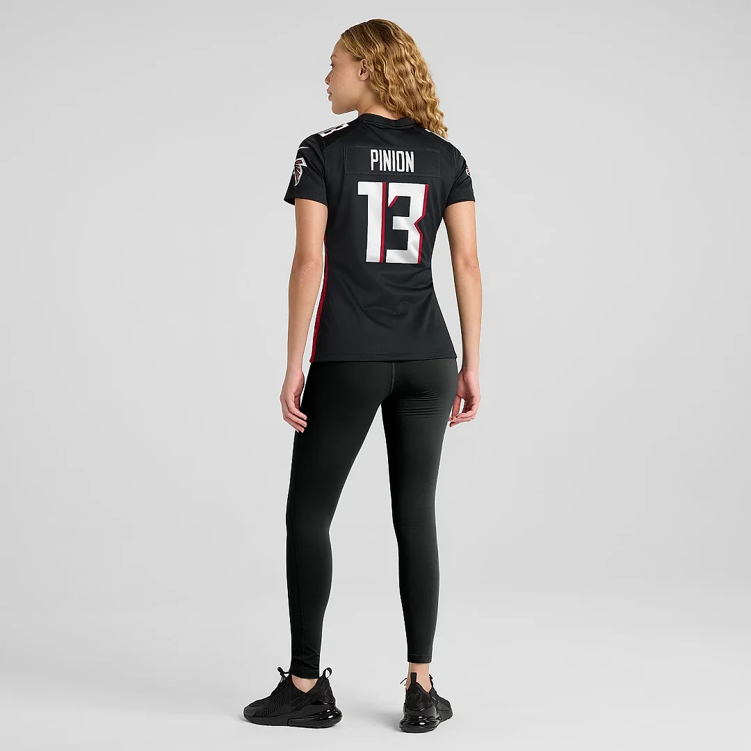 Zennovawear Women's Atlanta Falcons Bradley Pinion Black Game Player Jersey