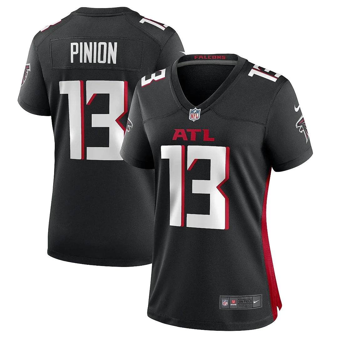 Zennovawear Women's Atlanta Falcons Bradley Pinion Black Game Player Jersey
