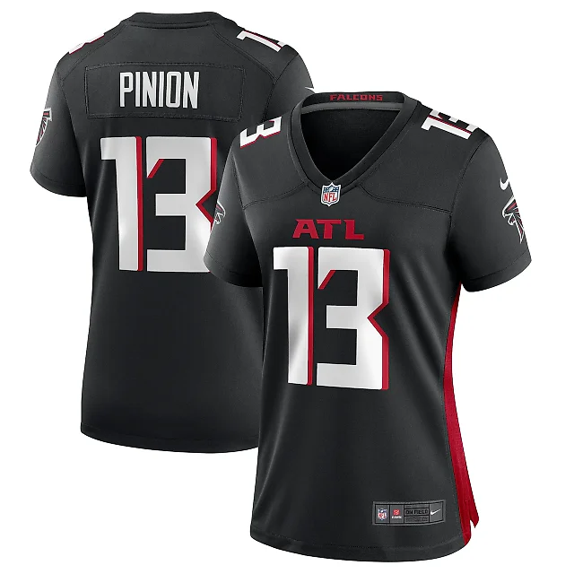 Zennovawear Women's Atlanta Falcons Bradley Pinion Black Game Player Jersey