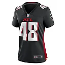Zennovawear Women's Atlanta Falcons Bralen Trice Black Game Jersey