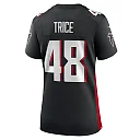 Zennovawear Women's Atlanta Falcons Bralen Trice Black Game Jersey