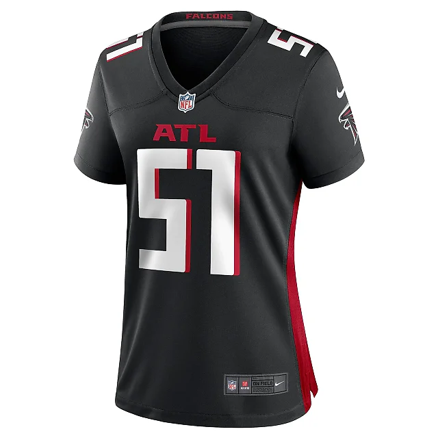 Zennovawear Women's Atlanta Falcons Brandon Copeland Black Game Player Jersey