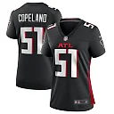 Zennovawear Women's Atlanta Falcons Brandon Copeland Black Game Player Jersey