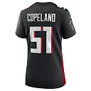 Zennovawear Women's Atlanta Falcons Brandon Copeland Black Game Player Jersey