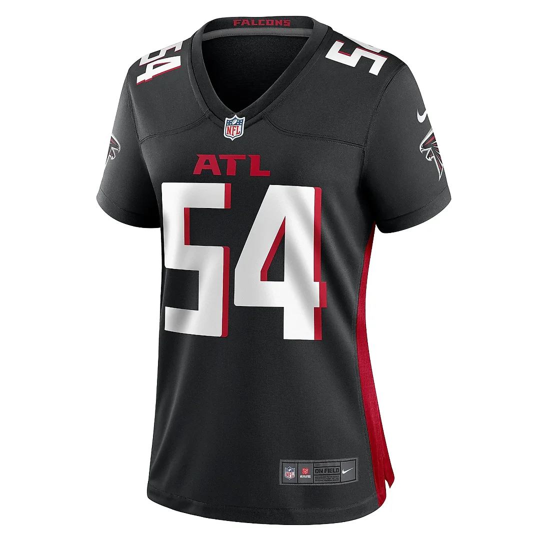 Zennovawear Women's Atlanta Falcons Brandon Dorlus Black Game Jersey