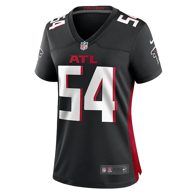Zennovawear Women's Atlanta Falcons Brandon Dorlus Black Game Jersey