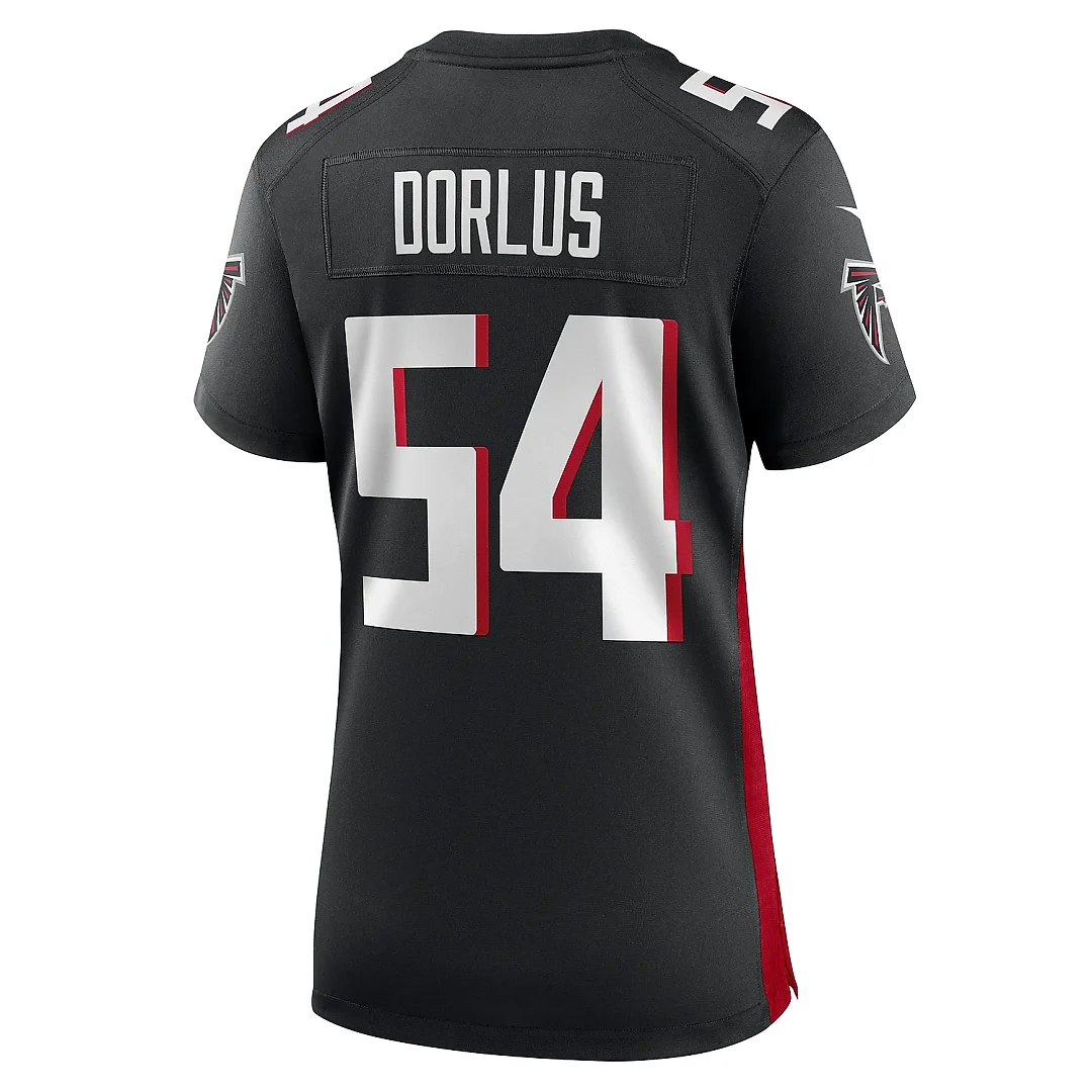 Zennovawear Women's Atlanta Falcons Brandon Dorlus Black Game Jersey