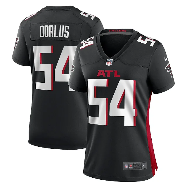 Zennovawear Women's Atlanta Falcons Brandon Dorlus Black Game Jersey