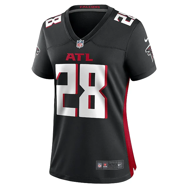 Zennovawear Women's Atlanta Falcons Carlos Washington Black Game Jersey