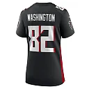Zennovawear Women's Atlanta Falcons Casey Washington Black Game Jersey