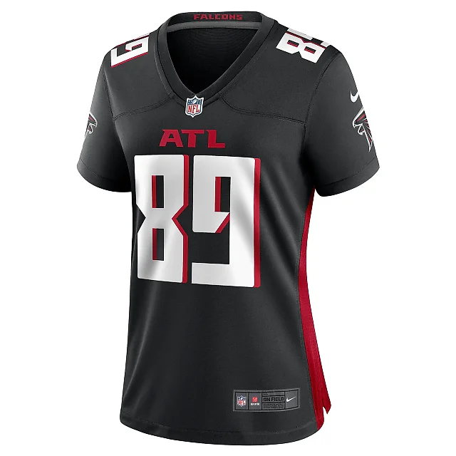 Zennovawear Women's Atlanta Falcons Charlie Woerner Black Game Jersey