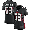 Zennovawear Women's Atlanta Falcons Chris Lindstrom Black Game Jersey