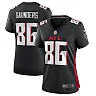 Zennovawear Women's Atlanta Falcons CJ Saunders Black Team Game Jersey