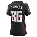 Zennovawear Women's Atlanta Falcons CJ Saunders Black Team Game Jersey