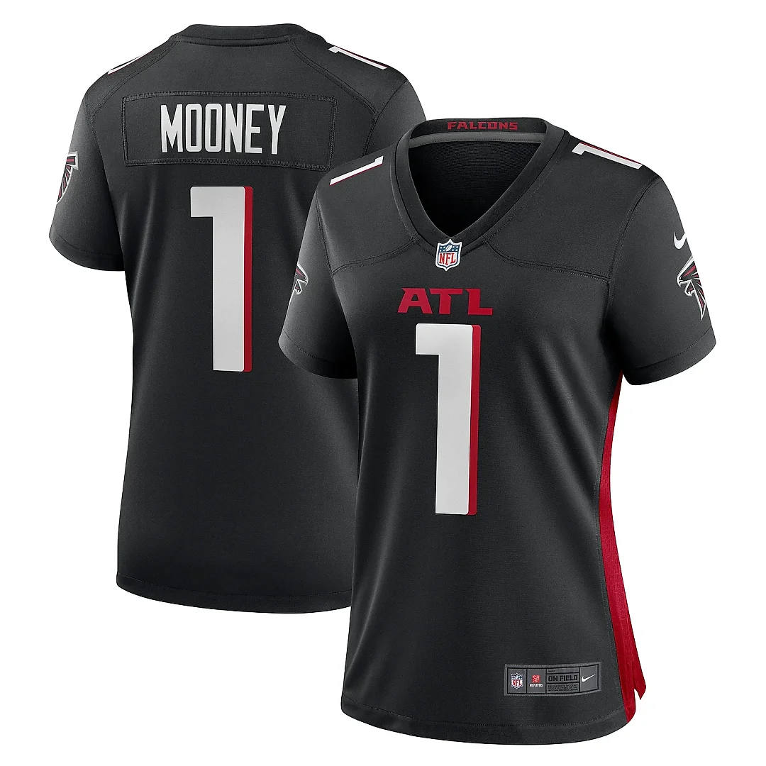 Zennovawear Women's Atlanta Falcons Darnell Mooney Black Game Jersey
