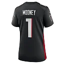 Zennovawear Women's Atlanta Falcons Darnell Mooney Black Game Jersey