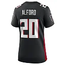 Zennovawear Women's Atlanta Falcons Dee Alford Black Team Game Jersey