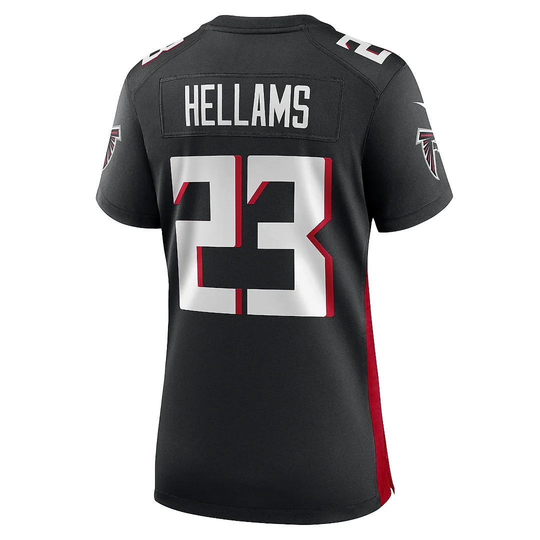 Zennovawear Women's Atlanta Falcons DeMarcco Hellams Black Game Jersey