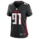 Zennovawear Women's Atlanta Falcons Demone Harris Black Game Jersey