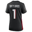 Zennovawear Women's Atlanta Falcons Dirty Birds Black Game Jersey