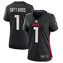Zennovawear Women's Atlanta Falcons Dirty Birds Black Game Jersey