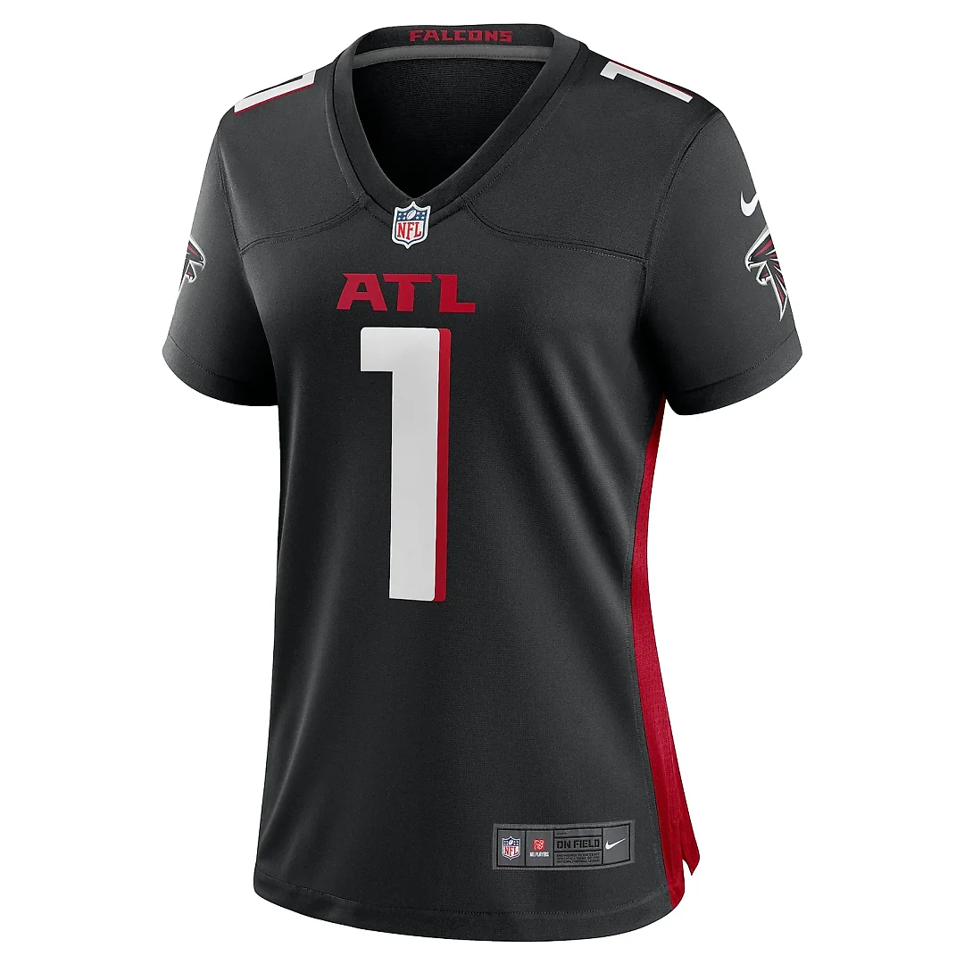 Zennovawear Women's Atlanta Falcons Dirty Birds Black Game Jersey